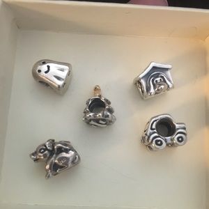 Pandora Silver Beads